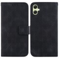 For Samsung Galaxy A05 Double 8-shaped Embossed Leather Phone Case(Black)