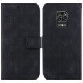 For Xiaomi Redmi Note 9 Pro/9S/9 Pro Max Double 8-shaped Embossed Leather Phone Case(Black)