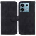 For Xiaomi Redmi Note 13 Pro 5G Double 8-shaped Embossed Leather Phone Case(Black)