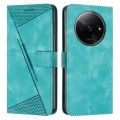 For Xiaomi Redmi A3 Dream Triangle Leather Phone Case with Lanyard(Green)