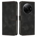 For Xiaomi Redmi A3 Dream Triangle Leather Phone Case with Lanyard(Black)