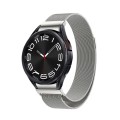 For Samsung Galaxy Watch 6 Milanese Metal Watch Band(Silver)