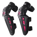 Motolsg MT-05 Motorcycle Bicycle Riding Protective Gear 2 in 1 Knee Pads(Pink)