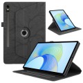 For Samsung Galaxy Tab S9 FE / S9 X510 Tree Life Embossed Rotation Leather Smart Tablet Case(Black)