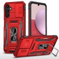 For Samsung Galaxy A05s Armor PC + TPU Camera Shield Phone Case(Red)