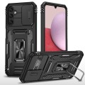 For Samsung Galaxy A15 Armor PC + TPU Camera Shield Phone Case(Black)