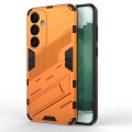 For Samsung Galaxy S24+ 5G Punk Armor 2 in 1 PC + TPU Shockproof Phone Case with Invisible Holder(Or