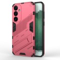 For Samsung Galaxy S24+ 5G Punk Armor 2 in 1 PC + TPU Shockproof Phone Case with Invisible Holder(Li