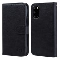 For Samsung Galaxy S20 Skin Feeling Oil Leather Texture PU + TPU Phone Case(Black)