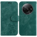 For Xiaomi Redmi A3 Little Tiger Embossed Leather Phone Case(Green)