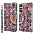 For Samsung Galaxy A15 3D Painted Leather Phone Case(Colorful Mandala)