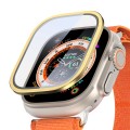 For Apple Watch Ultra 49mm / Ultra 2 49mm DUX DUCIS 2 in 1 Aluminum Alloy Frame Tempered Glass Scree