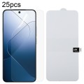 For Xiaomi 14 25pcs Full Screen Protector Explosion-proof Hydrogel Film