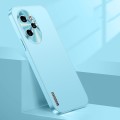 For Honor 100 Pro Streamer Series Micro Frosted Metal Paint PC Phone Case(Sierra Blue)