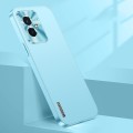 For Honor 100 Streamer Series Micro Frosted Metal Paint PC Phone Case(Sierra Blue)