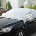 Car Half-cover Car Clothing Sunscreen Heat Insulation Sun Nisor, Aluminum Foil Size: 4.7x1.8x1.5m