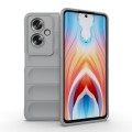 For OPPO A79 5G Global Magic Shield TPU + Flannel Phone Case(Grey)