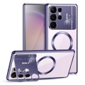 For Samsung Galaxy S24 Ultra 5G Aromatherapy Holder Single-sided MagSafe Magnetic Phone Case(Purple)