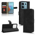 For Xiaomi Redmi Note 13 Pro 5G Skin Feel Magnetic Flip Leather Phone Case(Black)