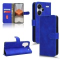 For Xiaomi Redmi Note 13 Pro+ 5G Skin Feel Magnetic Flip Leather Phone Case(Blue)