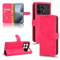 For Xiaomi Redmi K70 / K70 Pro Skin Feel Magnetic Flip Leather Phone Case(Rose Red)