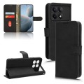 For Xiaomi Redmi K70E Skin Feel Magnetic Flip Leather Phone Case(Black)