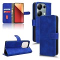 For Xiaomi Redmi Note 13 Pro 4G Skin Feel Magnetic Flip Leather Phone Case(Blue)