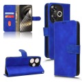For Xiaomi Redmi Turbo 3 Skin Feel Magnetic Flip Leather Phone Case(Blue)