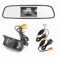 PZ705 415-W 4.3 inch TFT LCD Car External Wireless Rear View Monitor for Car Rearview Parking Video