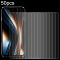 For DOOGEE V20S 50pcs 0.26mm 9H 2.5D Tempered Glass Film