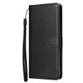 For Xiaomi Redmi 13C 4G 3-Card Slots Multifunctional Leather Phone Case(Dark Blue)