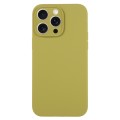 For iPhone 15 Pro Max Pure Color Liquid Silicone Fine Pore Phone Case(Willow Green)