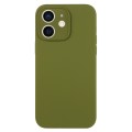 For iPhone 11 Pure Color Liquid Silicone Fine Pore Phone Case(Pine Forest Green)