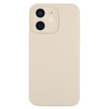 For iPhone 11 Pure Color Liquid Silicone Fine Pore Phone Case(Antique White)