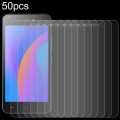 For Itel A35 50pcs 0.26mm 9H 2.5D Tempered Glass Film