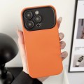 For iPhone 15 Pro Liquid Silicone Phone Case(Orange)