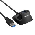COMFAST CF-U318 1.2m High Speed USB 3.0 Extension Cable with Base(Black)