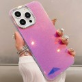 For iPhone 15 Pro Max Mirror Glitter IMD Phone Case(Pink)