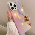 For iPhone 15 Pro Mirror Glitter IMD Phone Case(Silver)