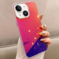 For iPhone 15 Plus Mirror Glitter IMD Phone Case(Purple)