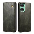 For Huawei nova 11 SE Oil Wax Crazy Horse Texture Leather Phone Case(Green)