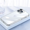 For iPhone 15 Pro Max SULADA JINGJIA Series Lens Protector PC Phone Case(Silver)