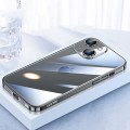 For iPhone 15 Plus SULADA JINGJIA Series Lens Protector PC Phone Case(Black)