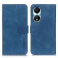 For Honor X5 Plus KHAZNEH Retro Texture Flip Leather Phone Case(Blue)