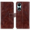 For Honor X5 Plus Retro Crazy Horse Texture Flip Leather Phone Case(Brown)