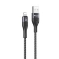 Yesido CA121L 2A USB to 8 Pin Fast Charging Data Cable, Length:1m