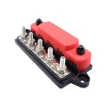 CP-4126 RV / Yacht M8 5-stud Double Row Busbar(Red Black)