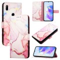 For Huawei P Smart Z / Y9 Prime 2019 PT003 Marble Pattern Flip Leather Phone Case(LS005 Rose Gold)