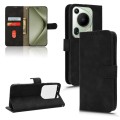 For Huawei Pura 70 Pro Skin Feel Magnetic Flip Leather Phone Case(Black)