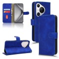 For Huawei Pura 70 Skin Feel Magnetic Flip Leather Phone Case(Blue)